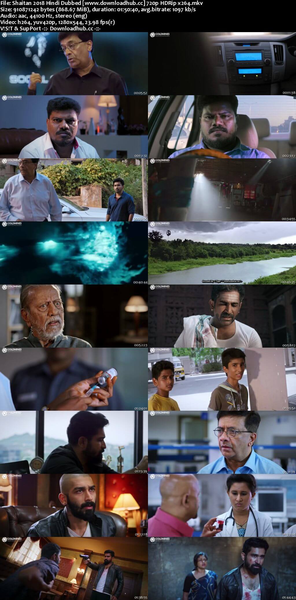 Shaitan 2018 Hindi Dubbed 720p HDRip x264