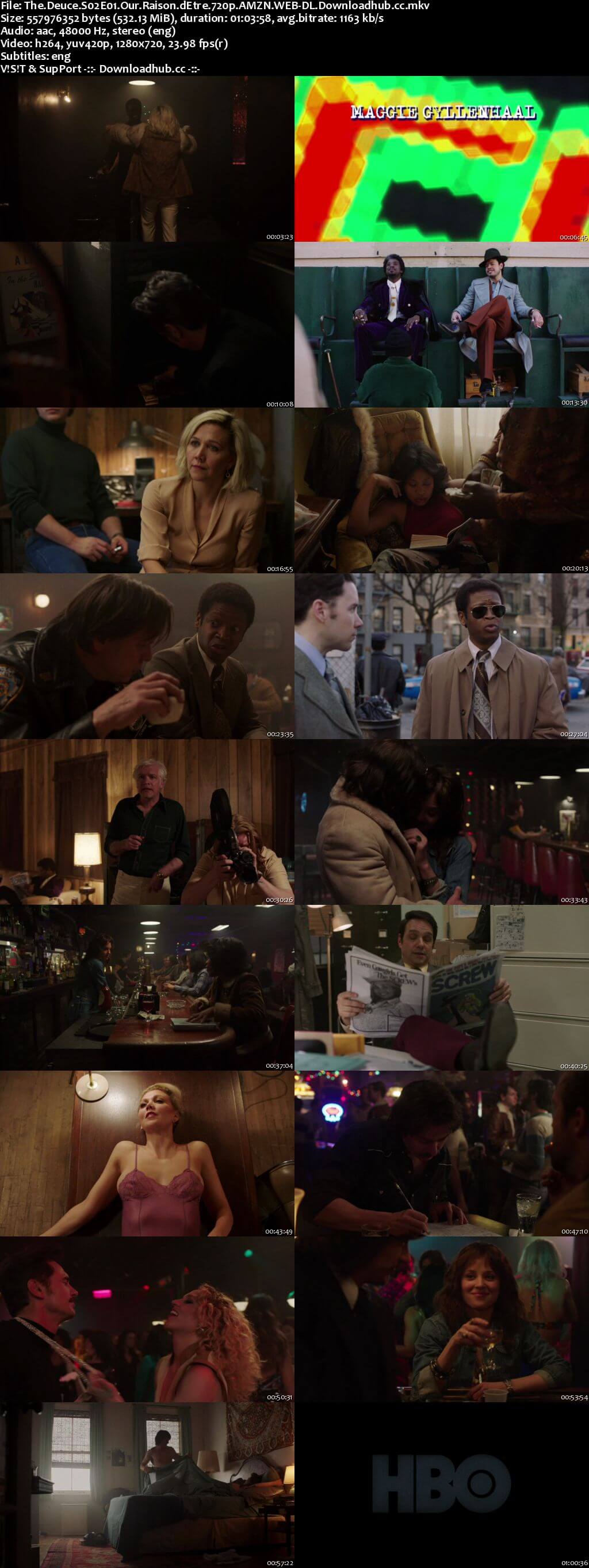 The Deuce S02E01 500MB AMZN WEB-DL 720p ESubs