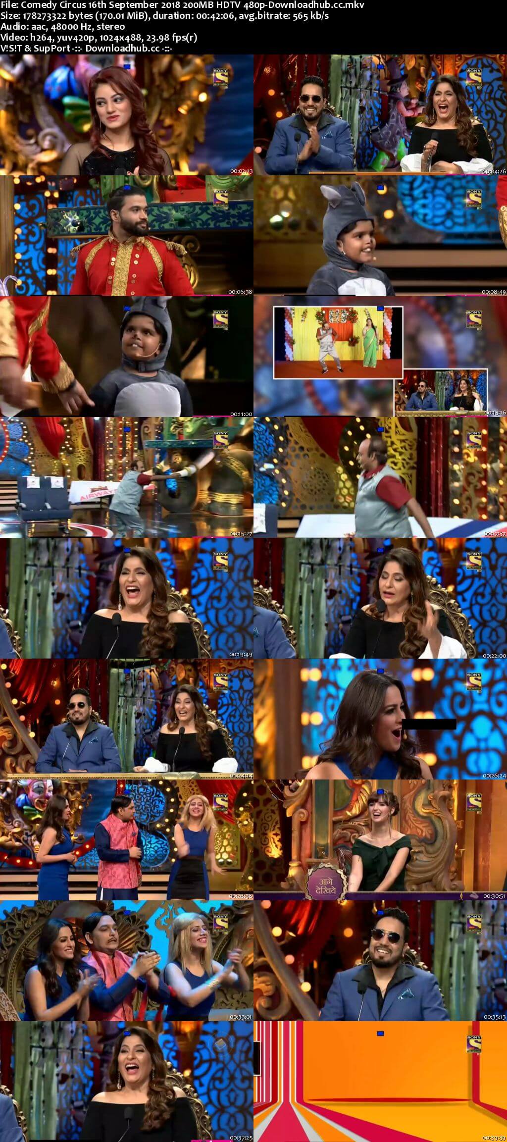 Comedy Circus 16 September 2018 Episode 02 HDTV 480p