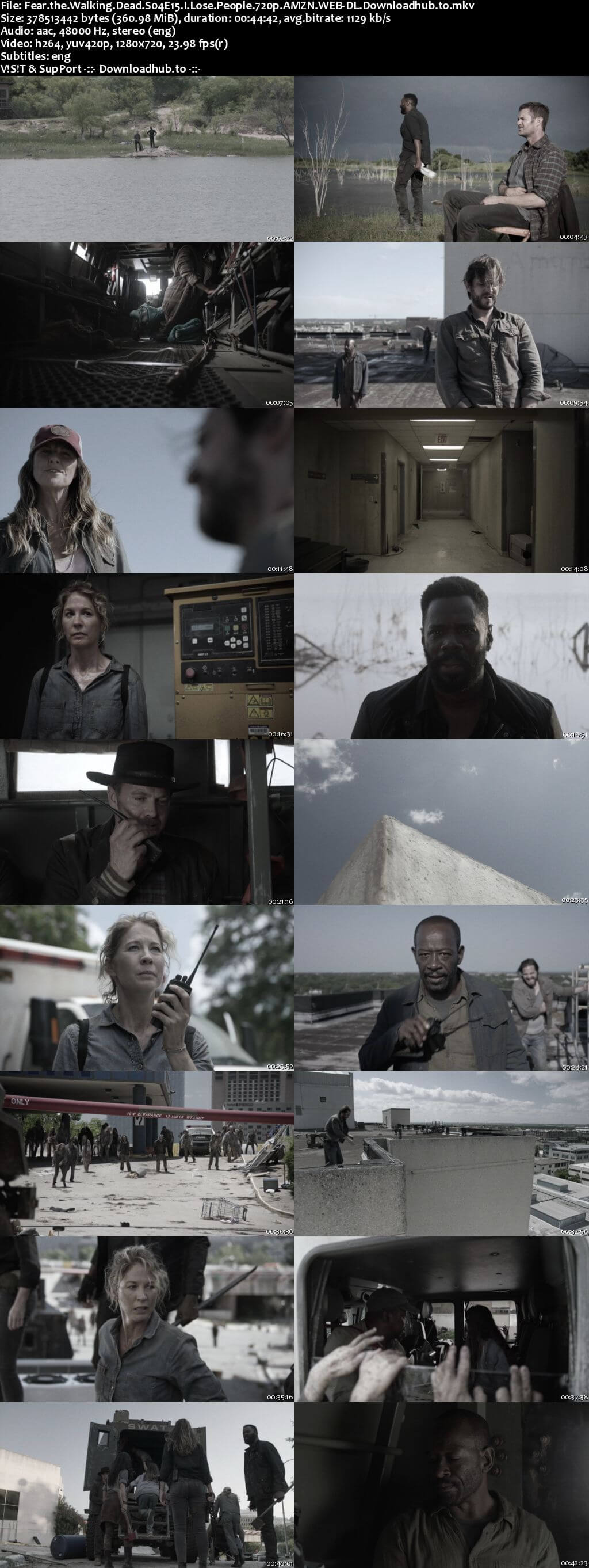 Fear the Walking Dead S04E15 350MB WEBRip 720p x264 ESubs