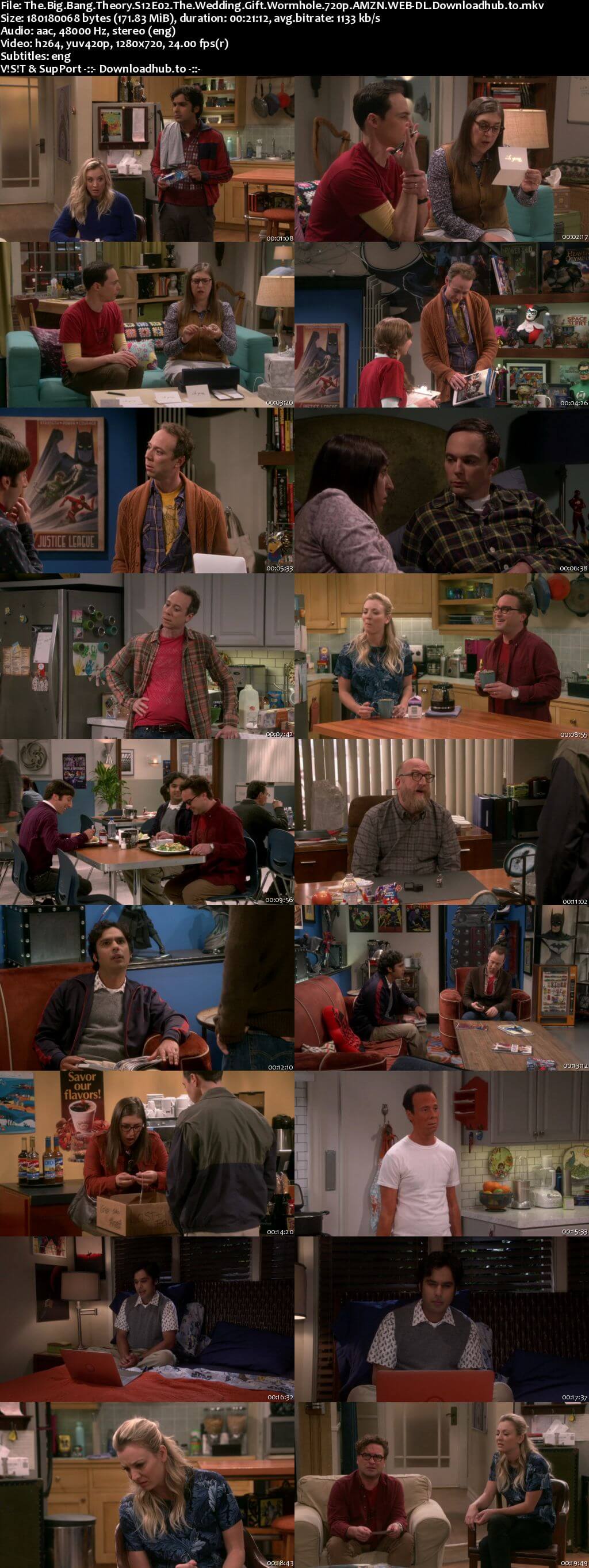 The Big Bang Theory S12E02 170MB AMZN WEB-DL 720p ESubs