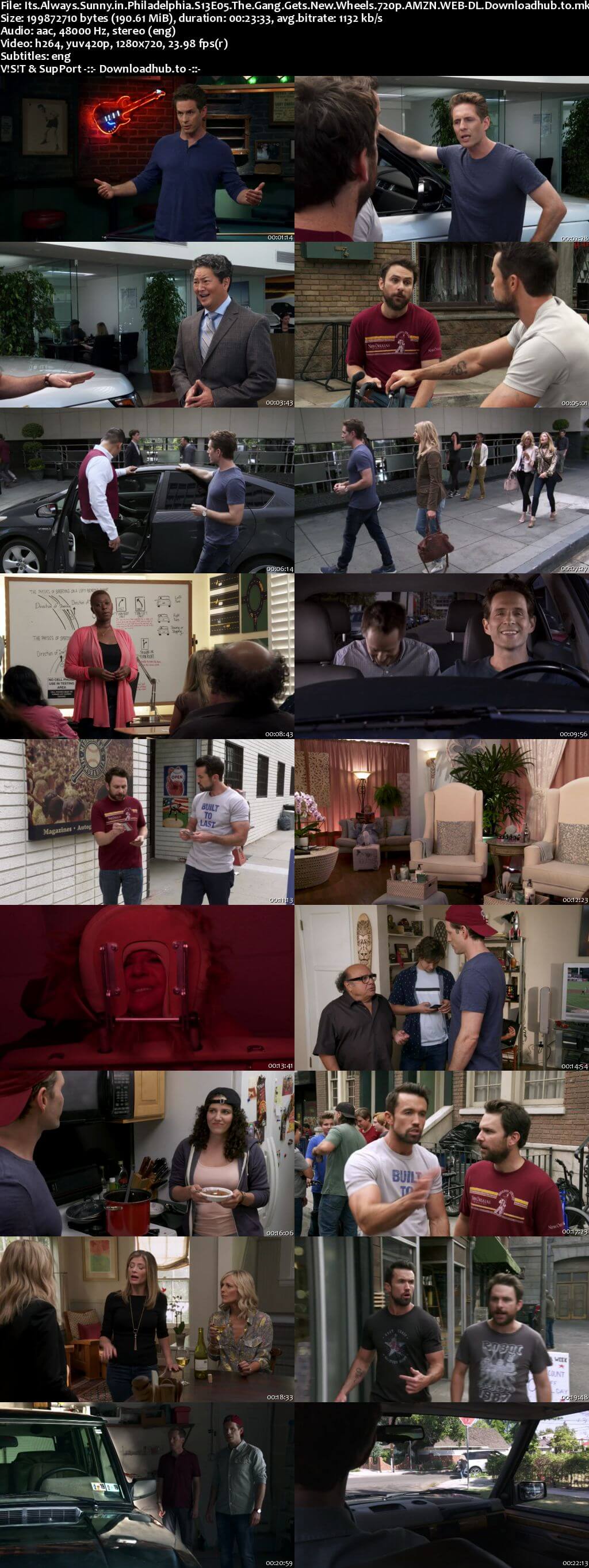 Its Always Sunny in Philadelphia S13E05 190MB AMZN WEB-DL 720p ESubs