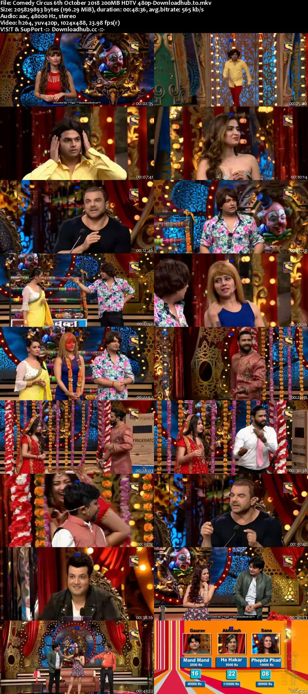 Comedy Circus 06 October 2018 Episode 07 HDTV 480p