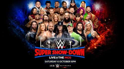 WWE Super Show-Down 6th October 2018 Full Show 480p Free Download