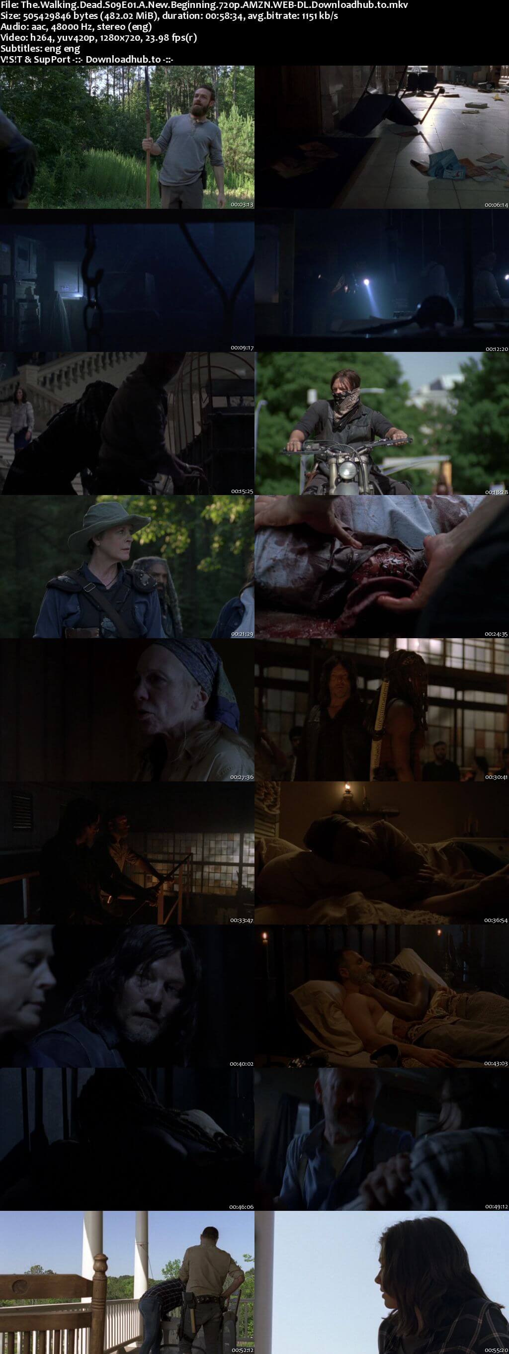 The Walking Dead S09E01 480MB AMZN WEB-DL 720p ESubs