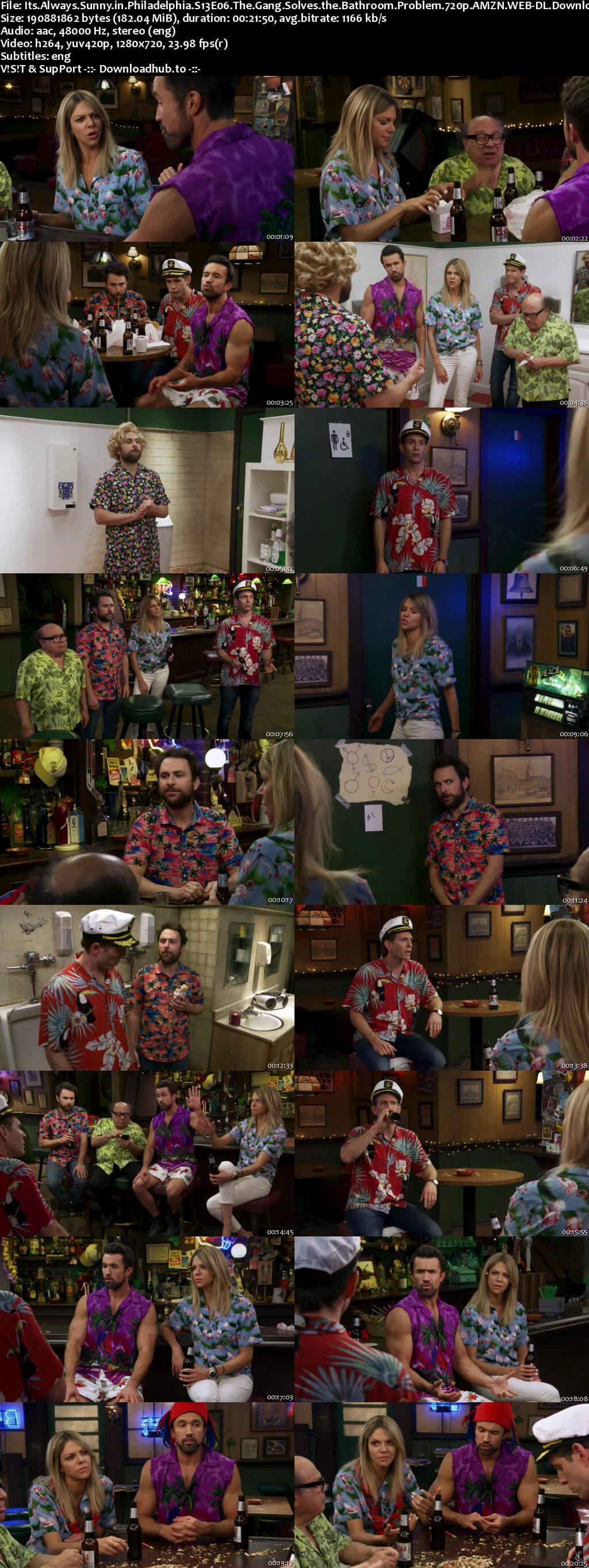 Its Always Sunny in Philadelphia S13E06 180MB AMZN WEB-DL 720p ESubs