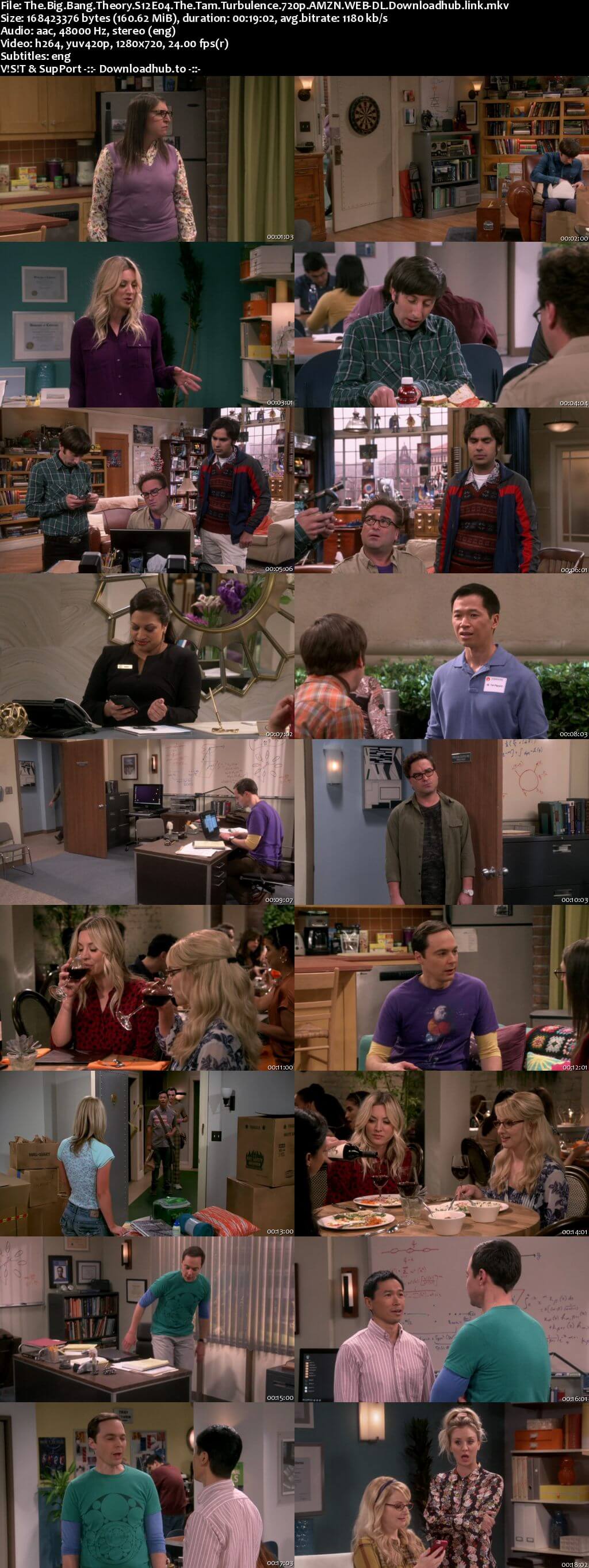 The Big Bang Theory S12E04 160MB AMZN WEB-DL 720p ESubs