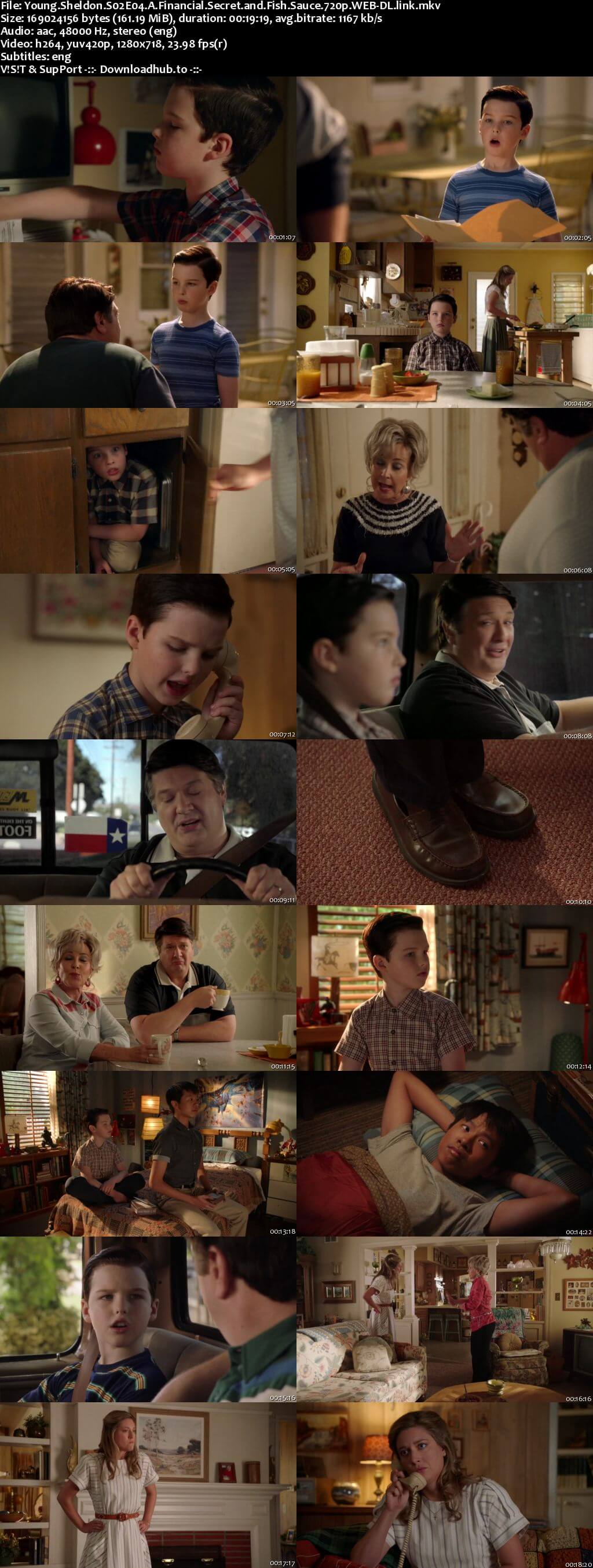 Young Sheldon S02E04 160MB AMZN WEB-DL 720p ESubs