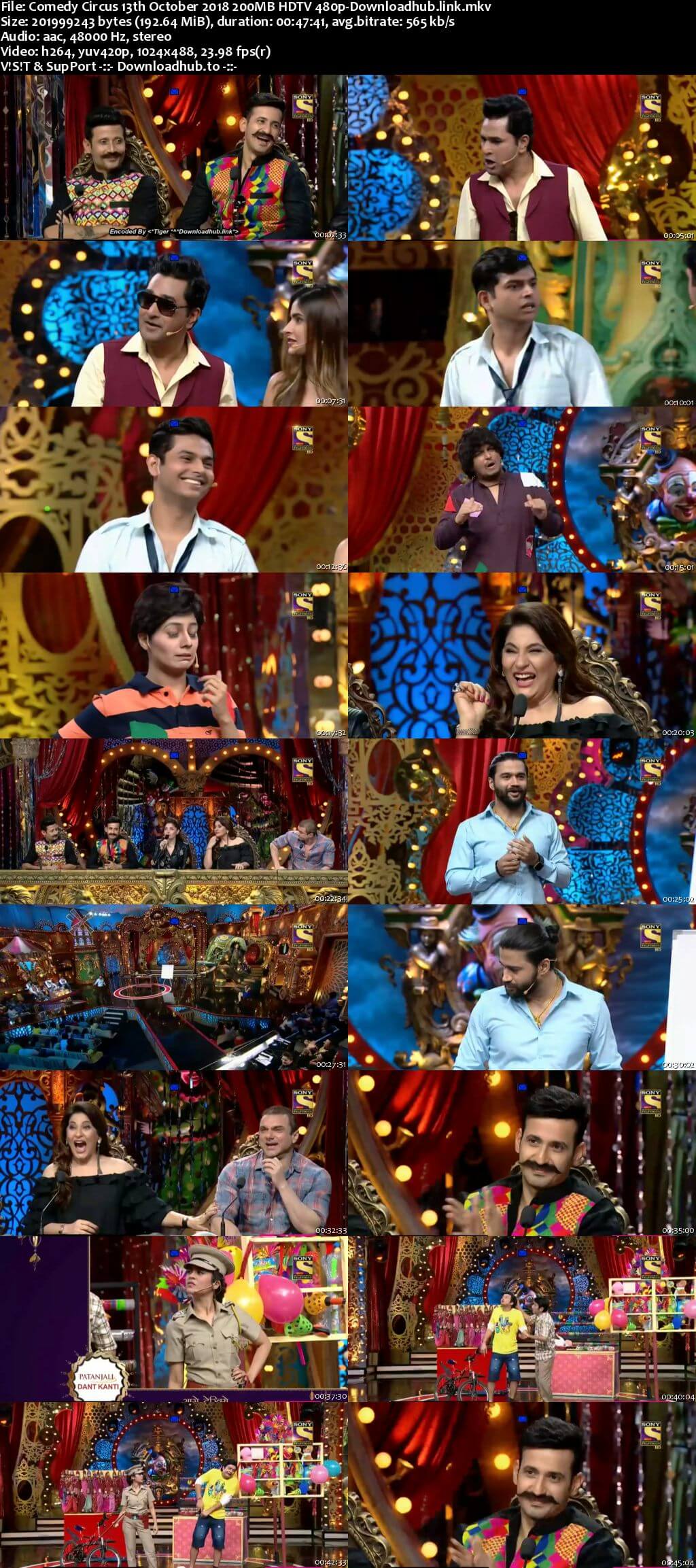 Comedy Circus 13 October 2018 Episode 09 HDTV 480p