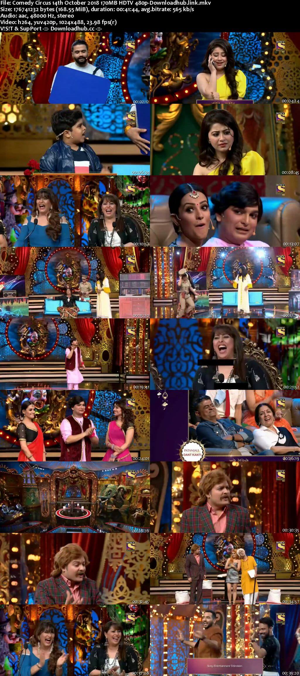 Comedy Circus 14 October 2018 Episode 10 HDTV 480p