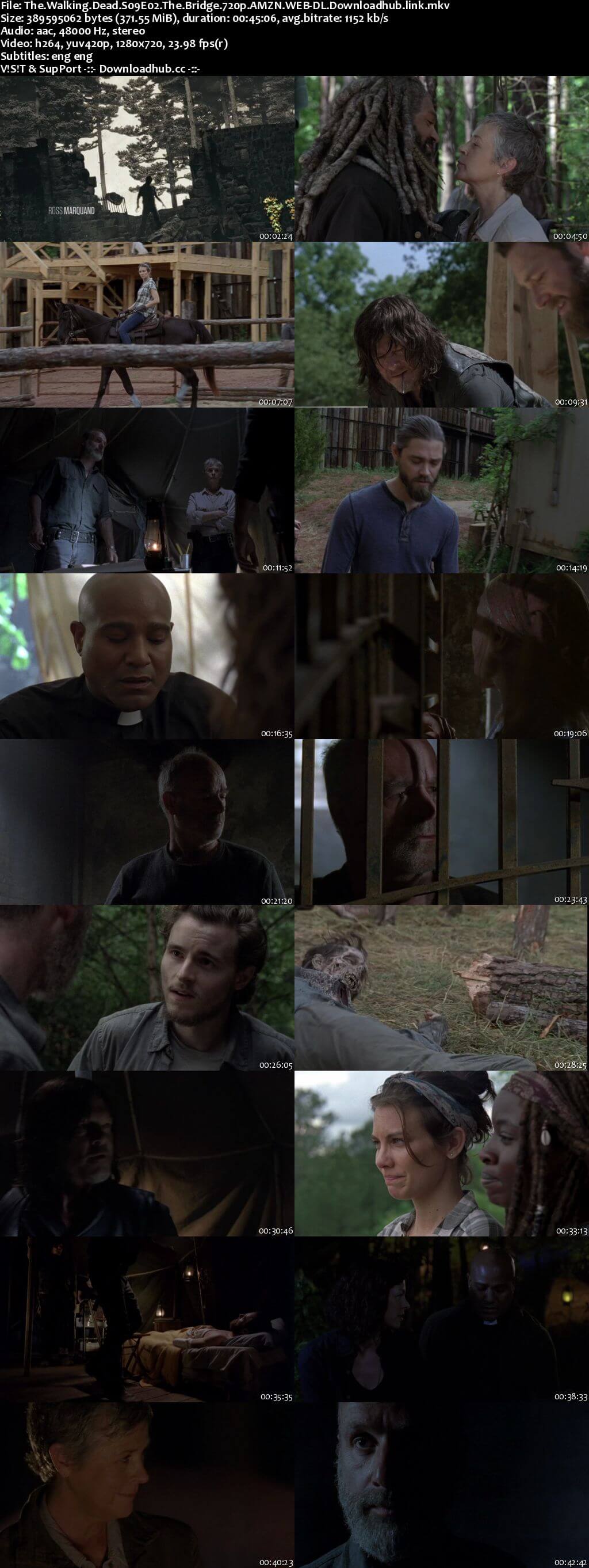 The Walking Dead S09E02 350MB AMZN WEB-DL 720p ESubs