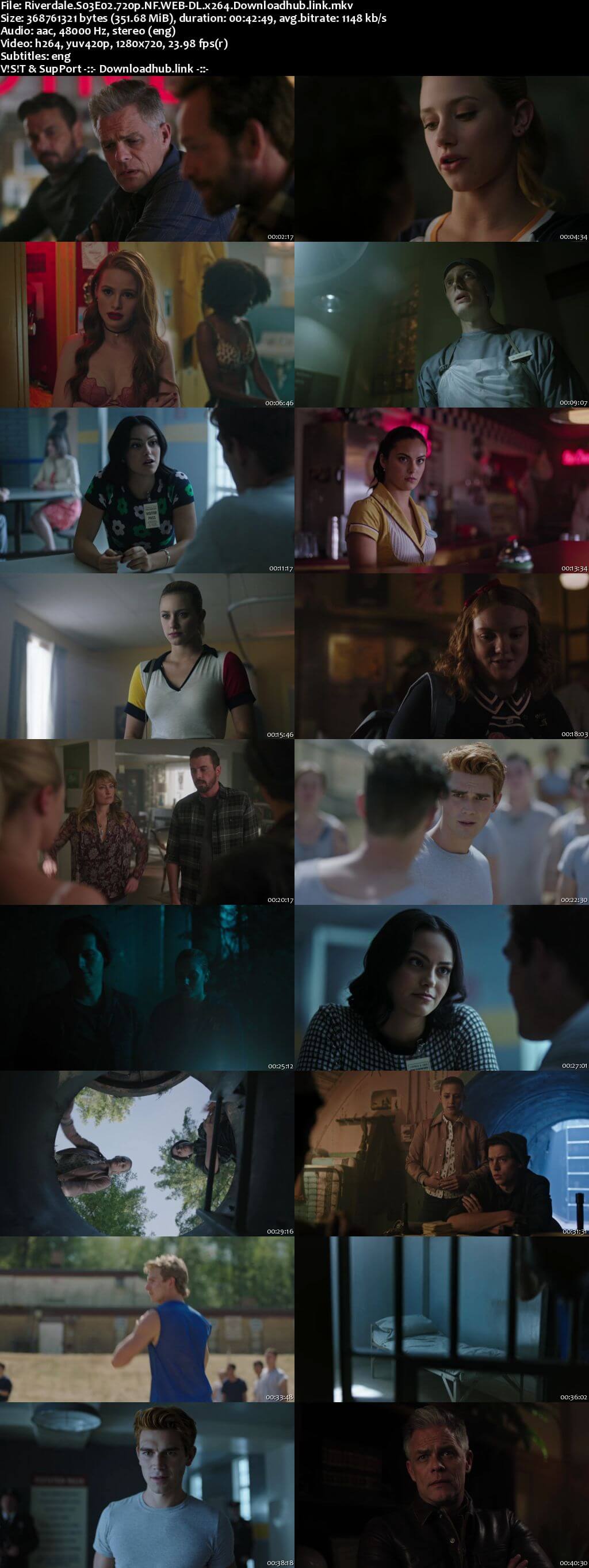 Riverdale S03E02 350MB AMZN WEB-DL 720p ESubs