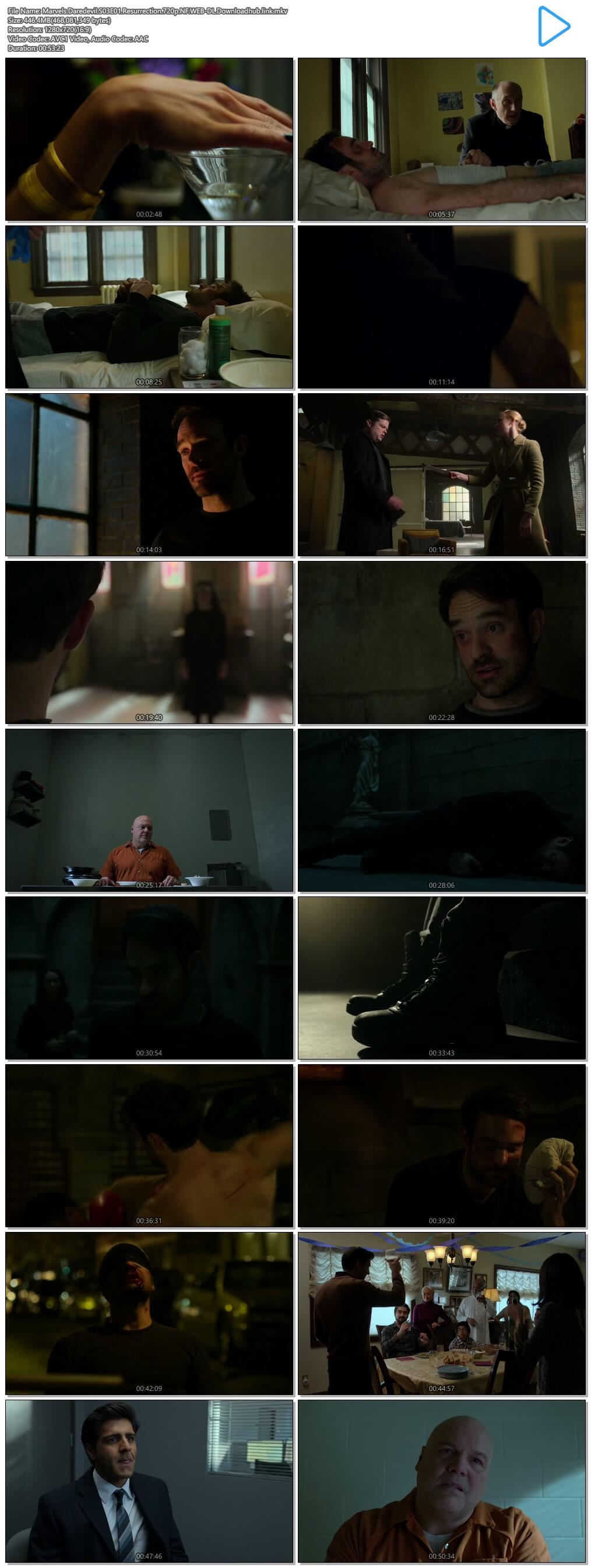 Marvels Daredevil S03 Complete 720p NF Web-DL MSubs