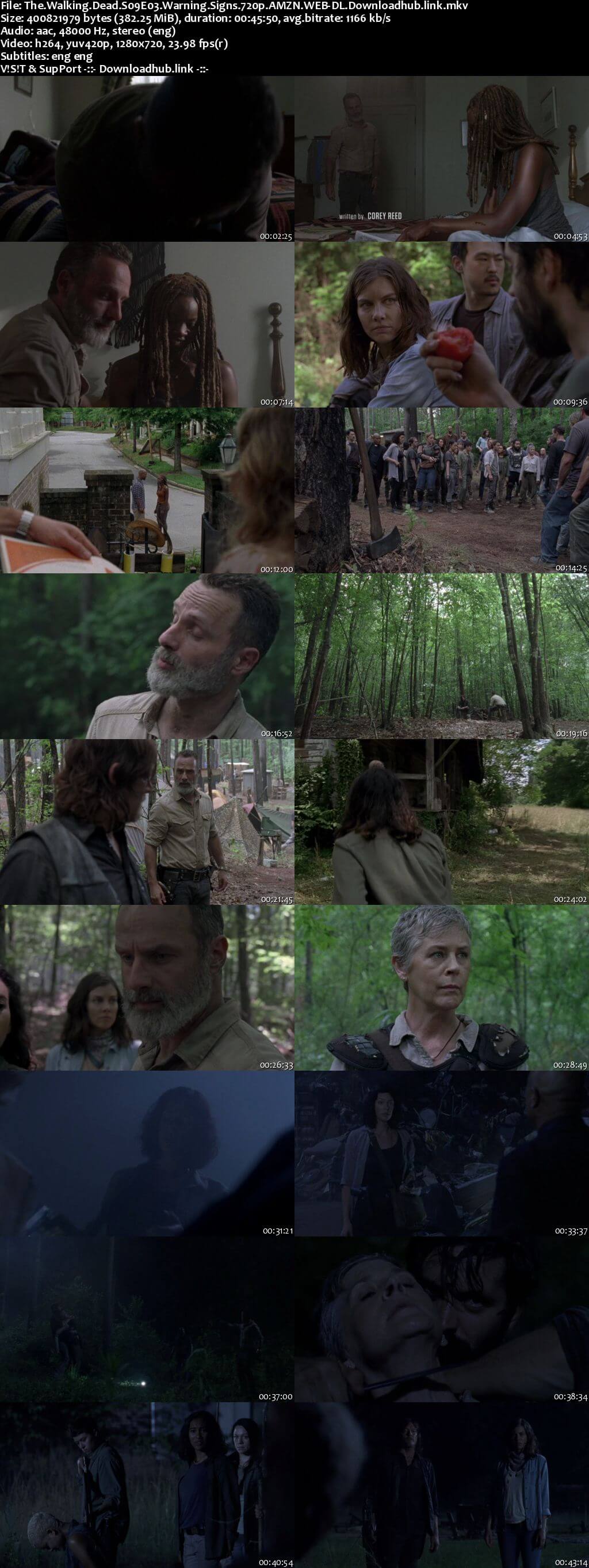 The Walking Dead S09E03 350MB AMZN WEB-DL 720p ESubs