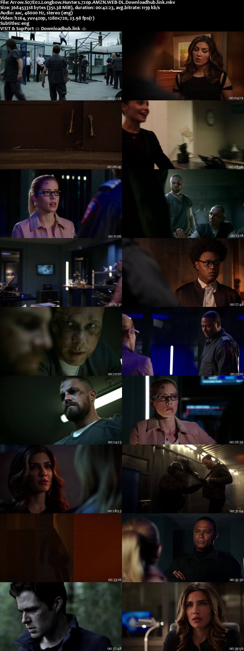 Arrow S07E02 350MB AMZN Web-DL 720p ESubs