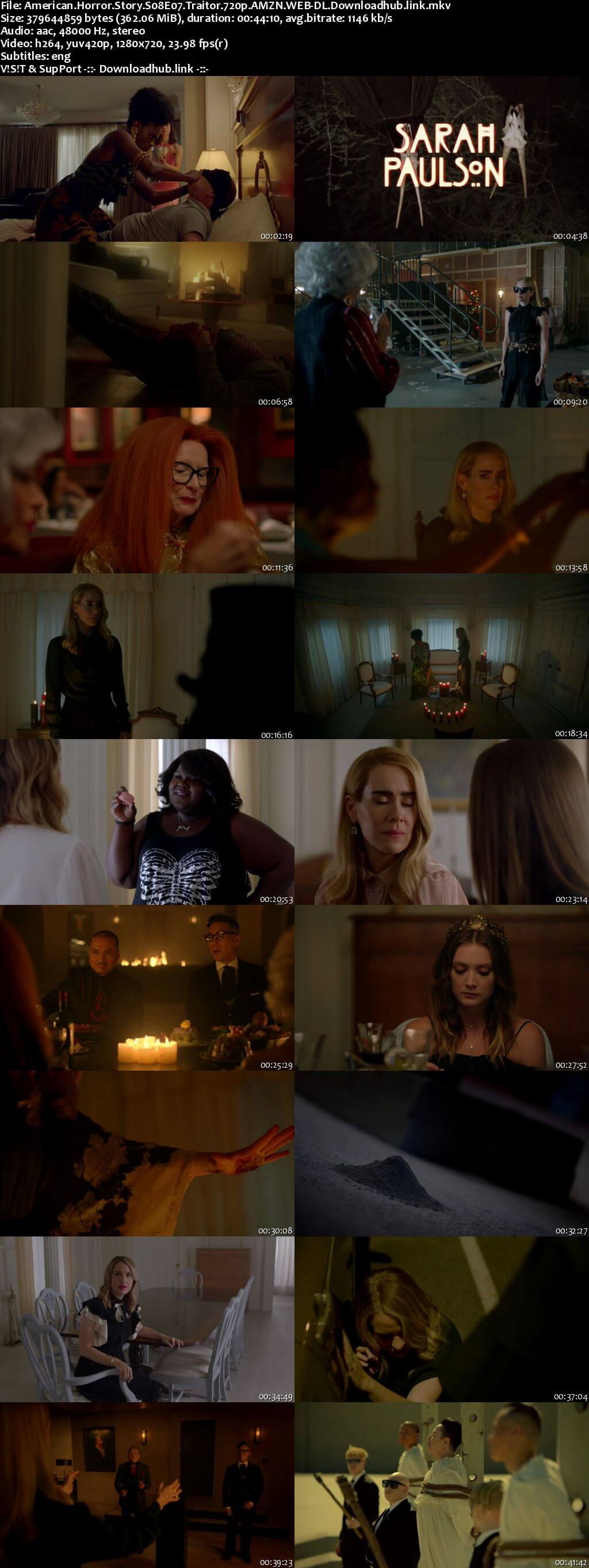 American Horror Story S08E07 350MB AMZN WEB-DL 720p ESubs