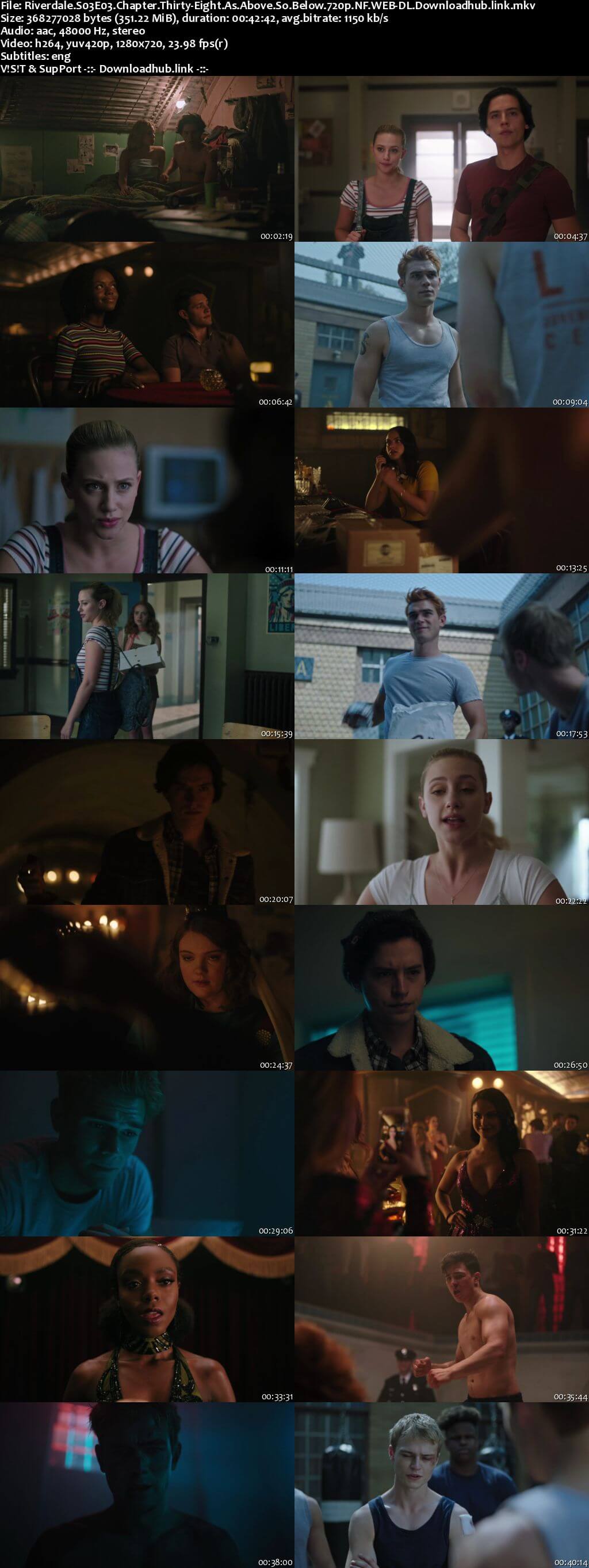 Riverdale S03E03 350MB AMZN WEB-DL 720p ESubs