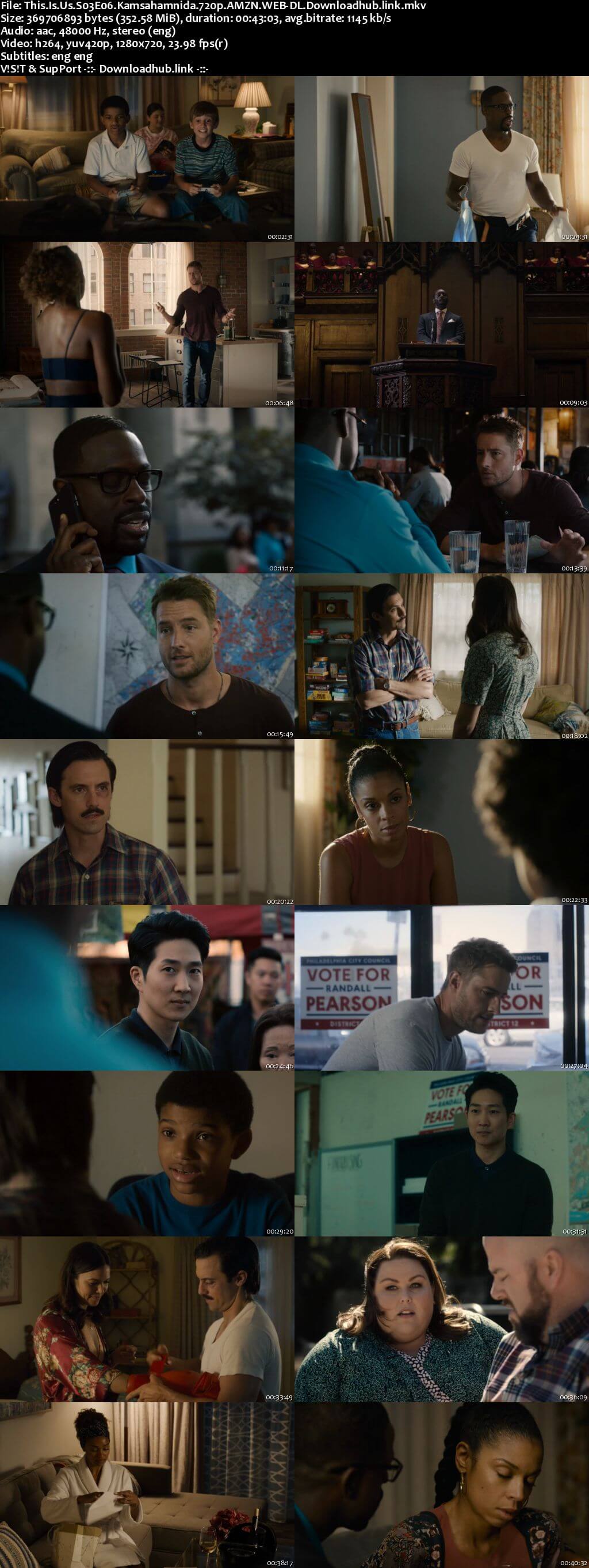 This Is Us S03E06 350MB AMZN WEB-DL 720p ESubs