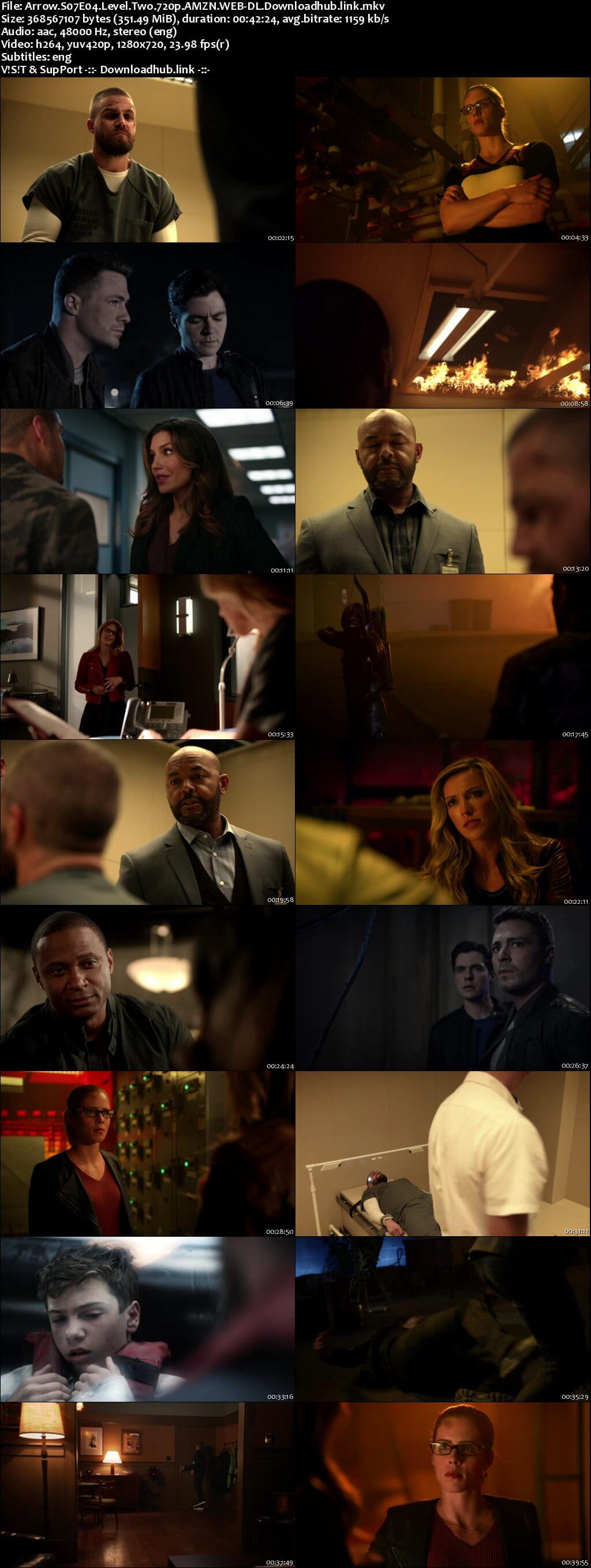 Arrow S07E04 350MB AMZN Web-DL 720p ESubs