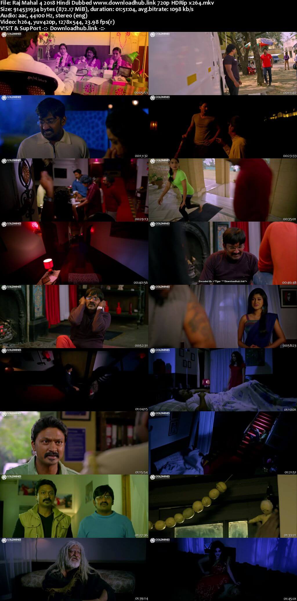 Raj Mahal 4 2018 Hindi Dubbed 720p HDRip x264