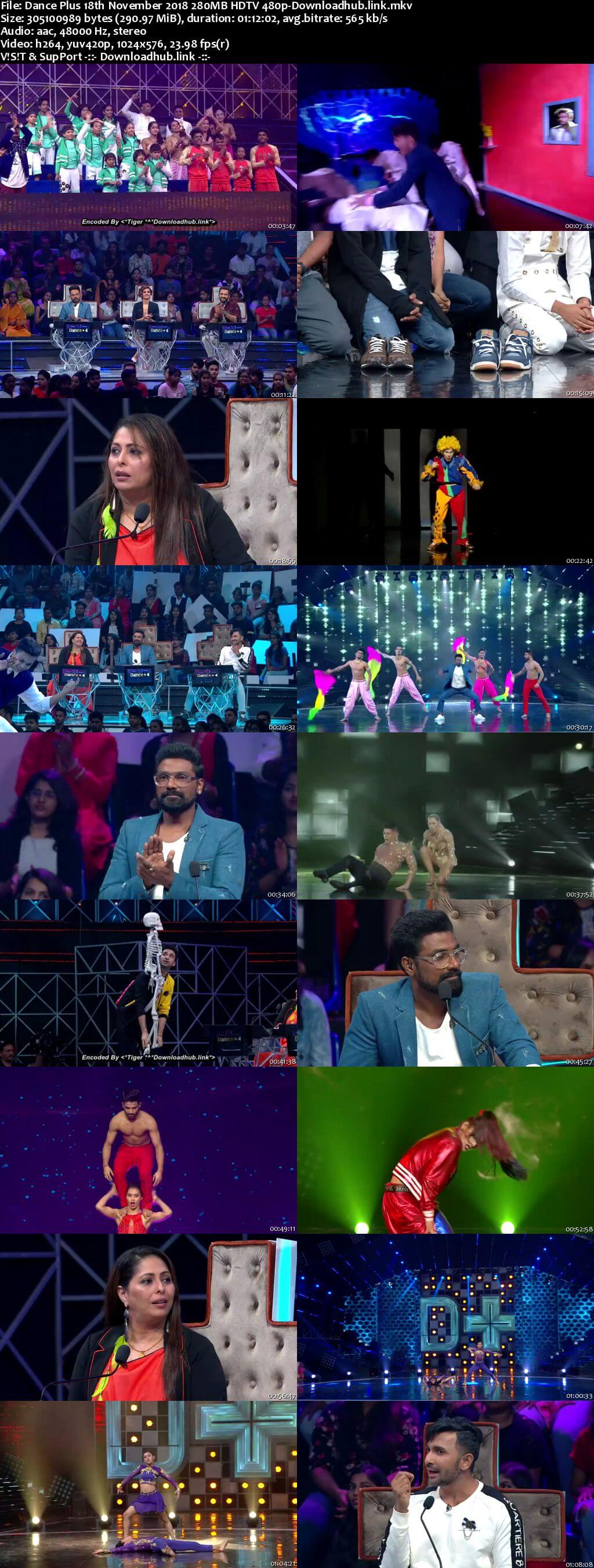 Dance Plus Season 4 18 November 2018 Episode 13 HDTV 480p