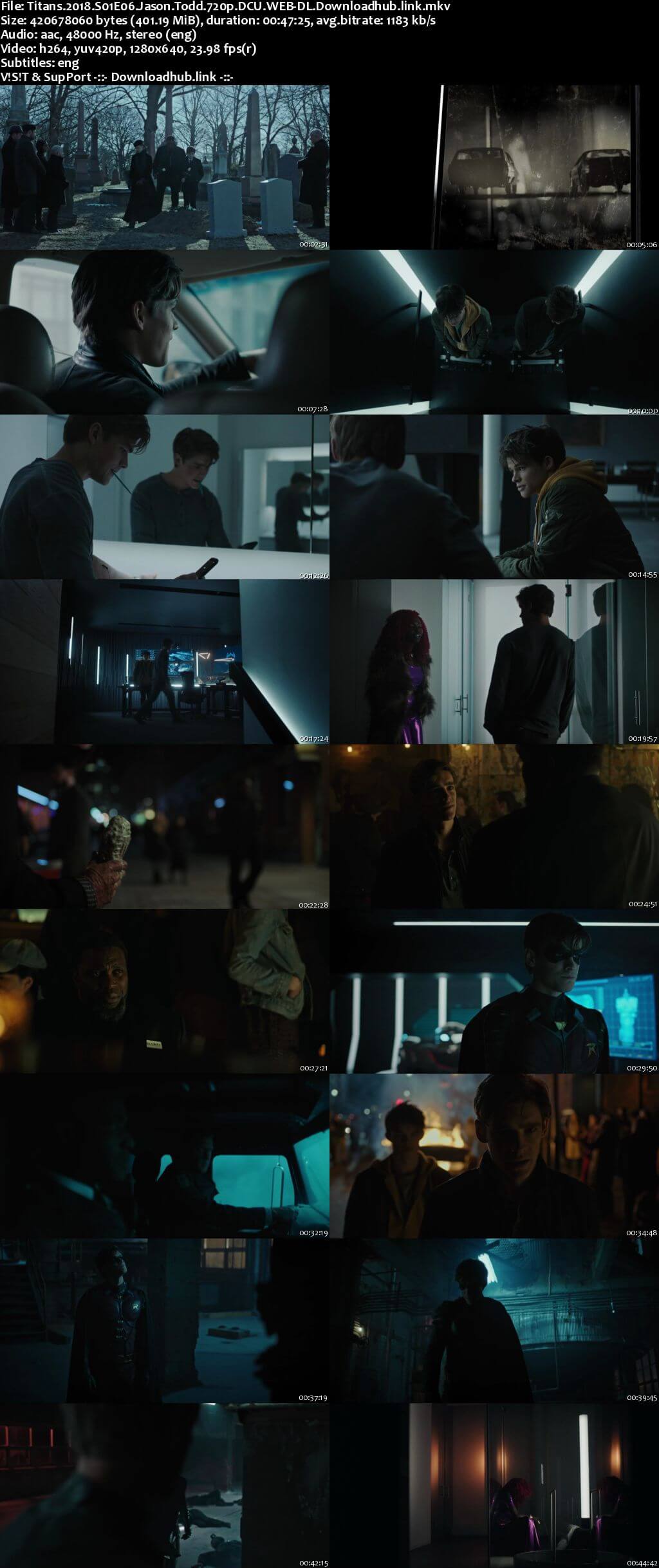 Titans S01E06 400MB WEB-DL 720p ESubs