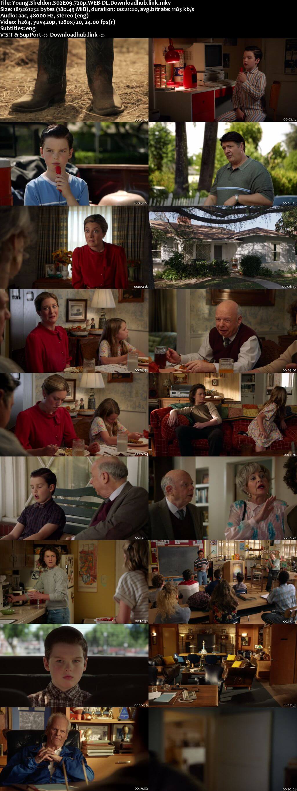 Young Sheldon S02E09 180MB AMZN WEB-DL 720p ESubs