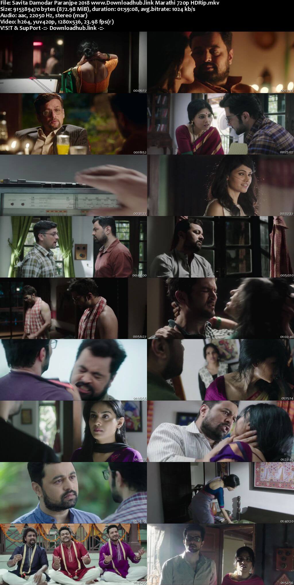 Savita Damodar Paranjpe 2018 Marathi 720p HDRip ESubs