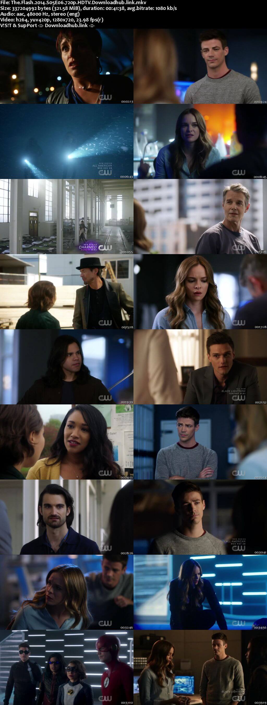 The Flash S05E06 300MB HDTV 720p x264