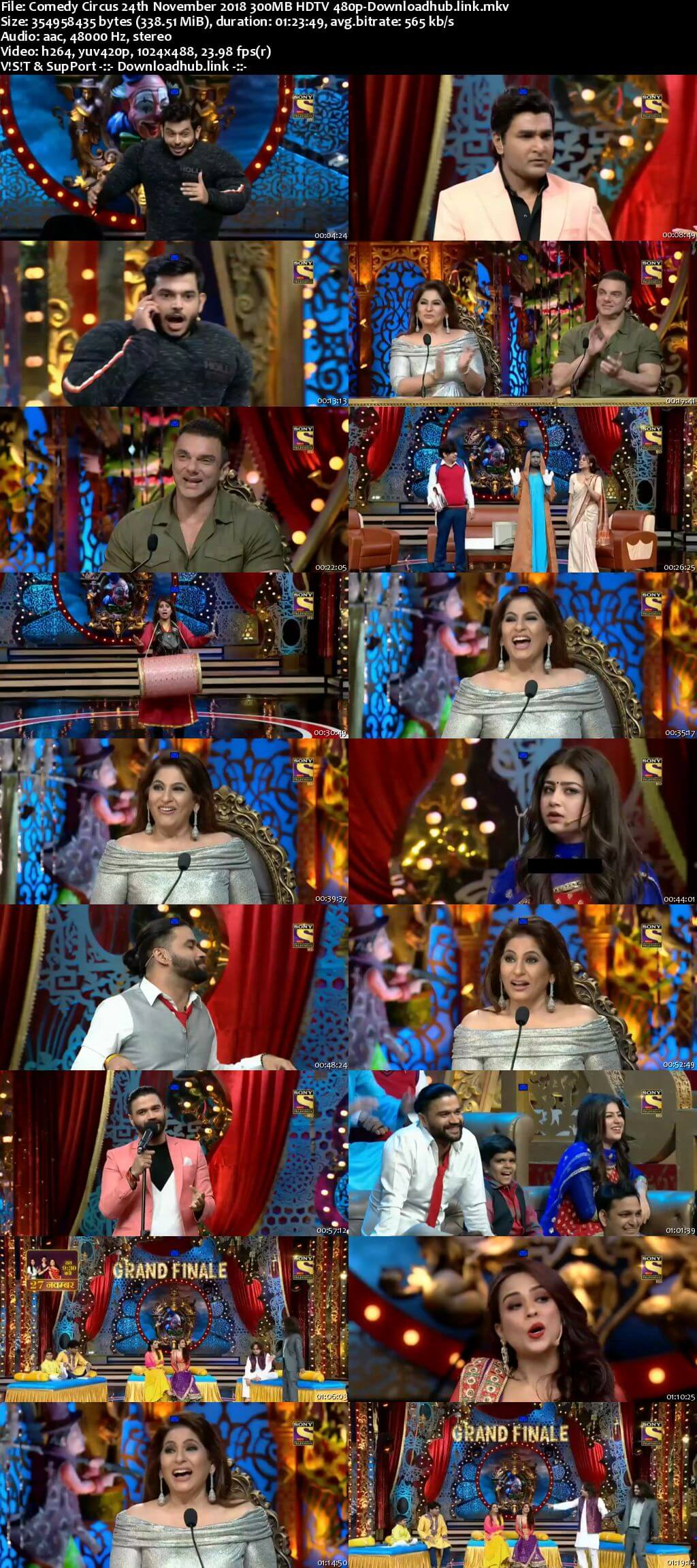 Comedy Circus 24 November 2018 Episode 21 HDTV 480p