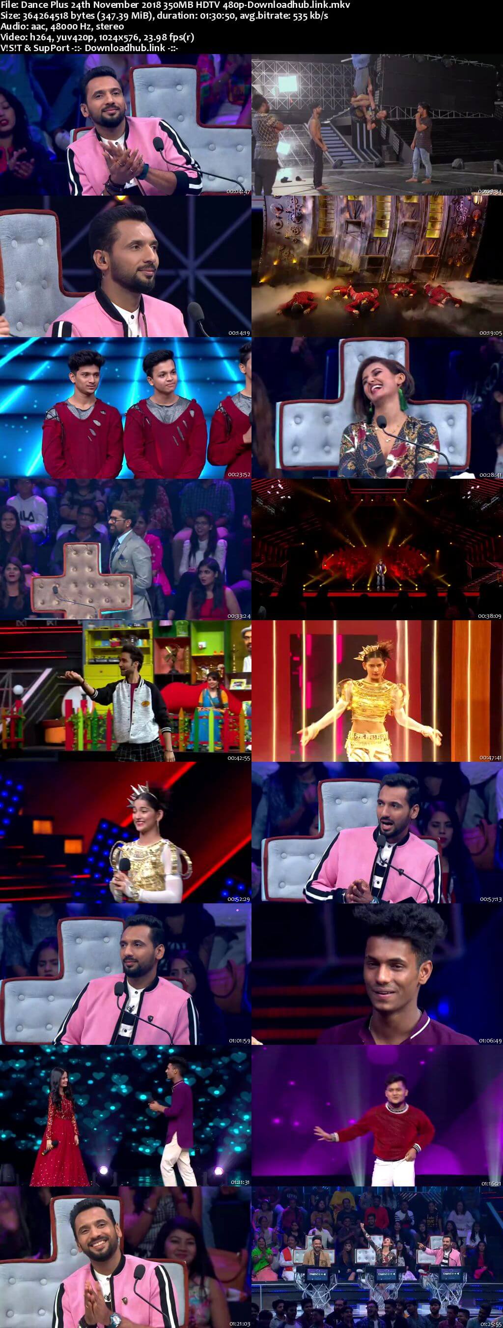 Dance Plus Season 4 24 November 2018 Episode 14 HDTV 480p