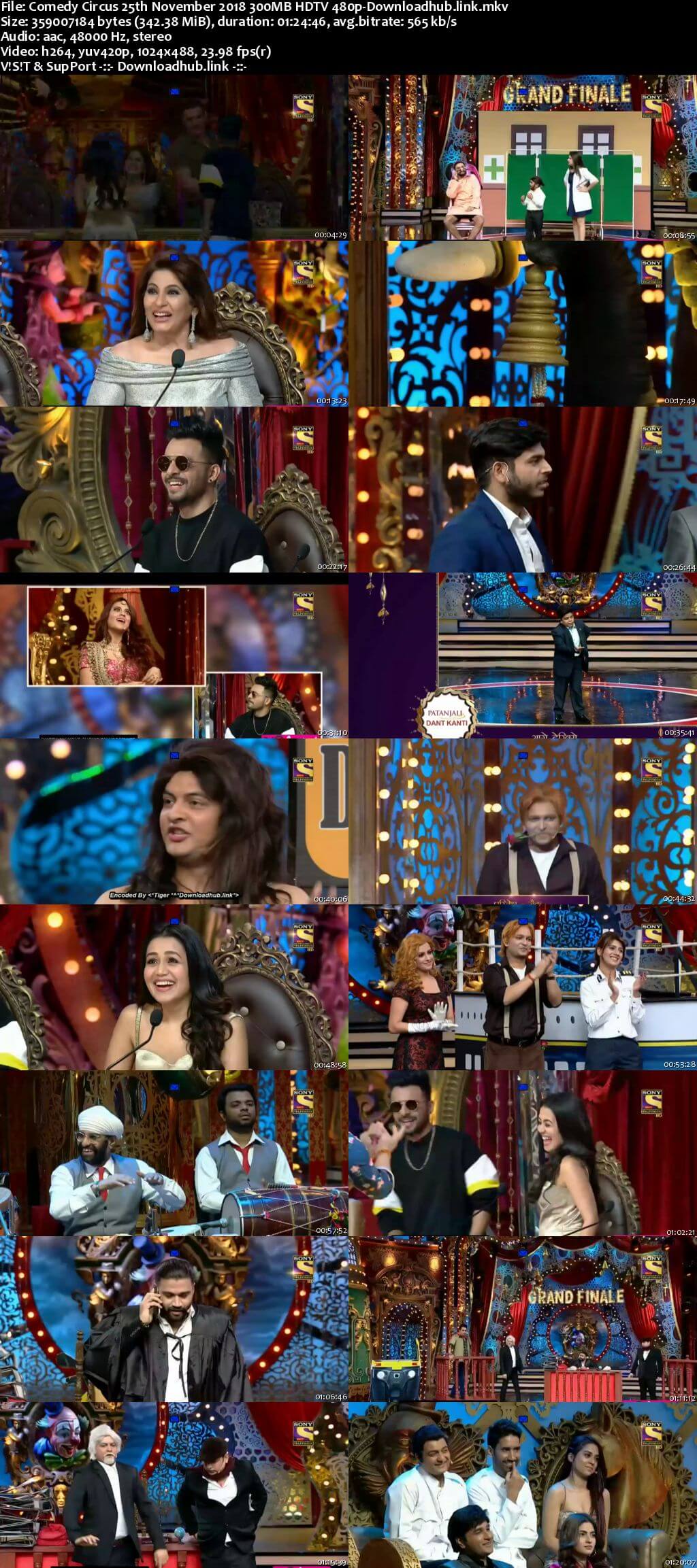 Comedy Circus 25 November 2018 Episode 22 HDTV 480p