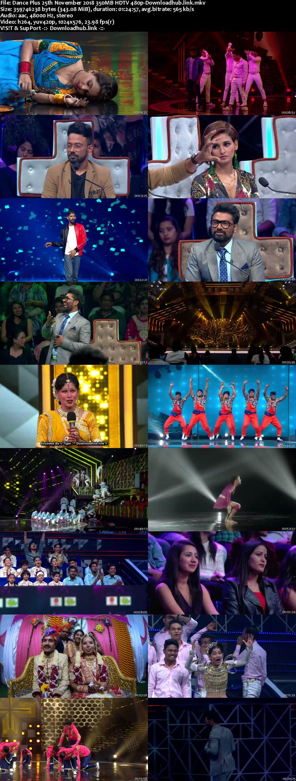 Dance Plus Season 4 25 November 2018 Episode 15 HDTV 480p