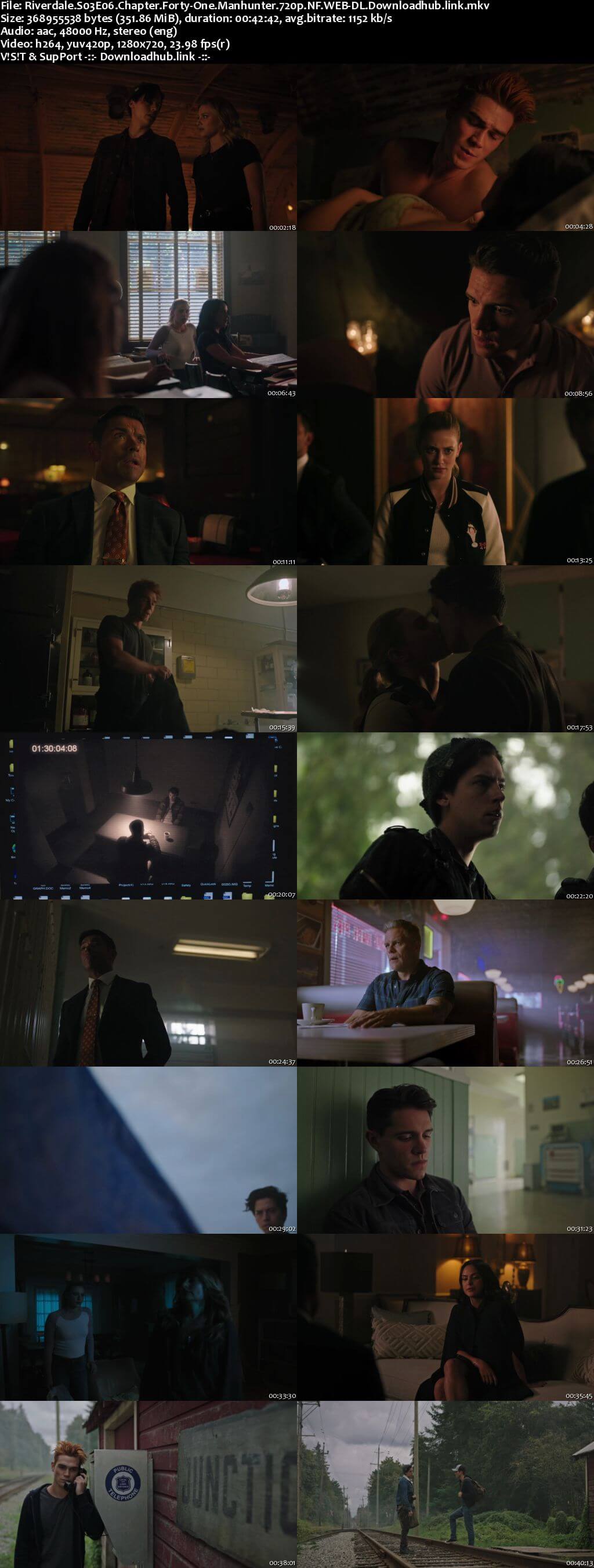 Riverdale S03E06 350MB NF WEB-DL 720p ESubs