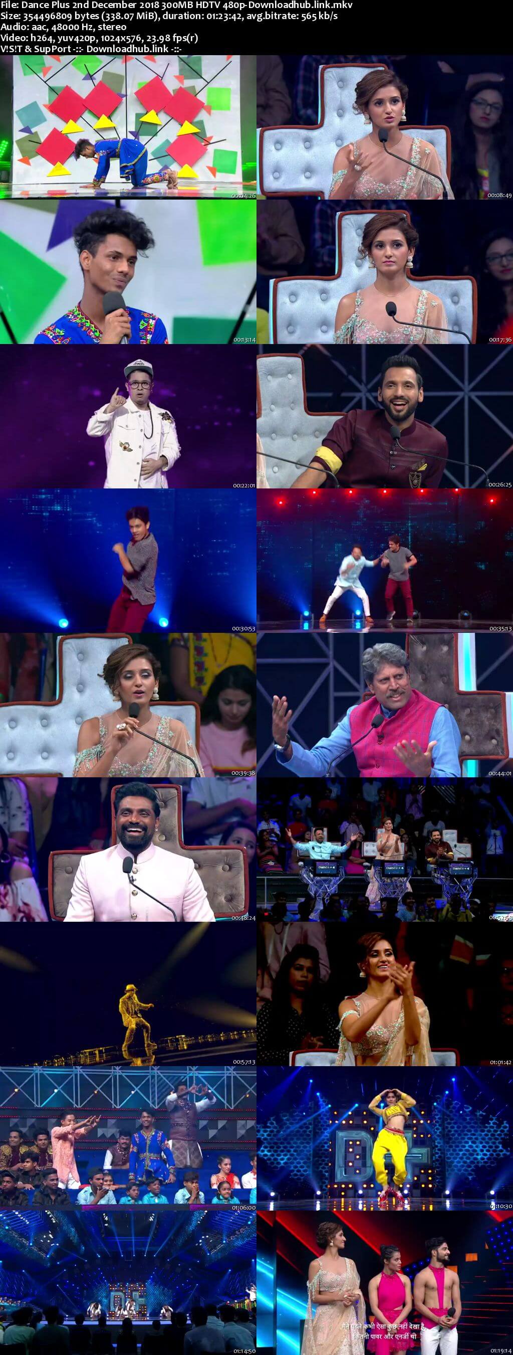 Dance Plus Season 4 02 December 2018 Episode 17 HDTV 480p