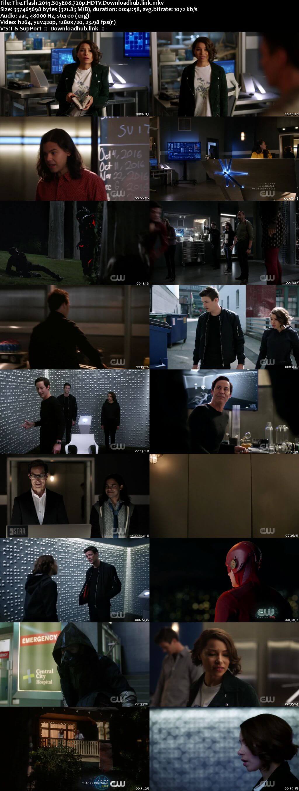 The Flash S05E08 300MB HDTV 720p x264