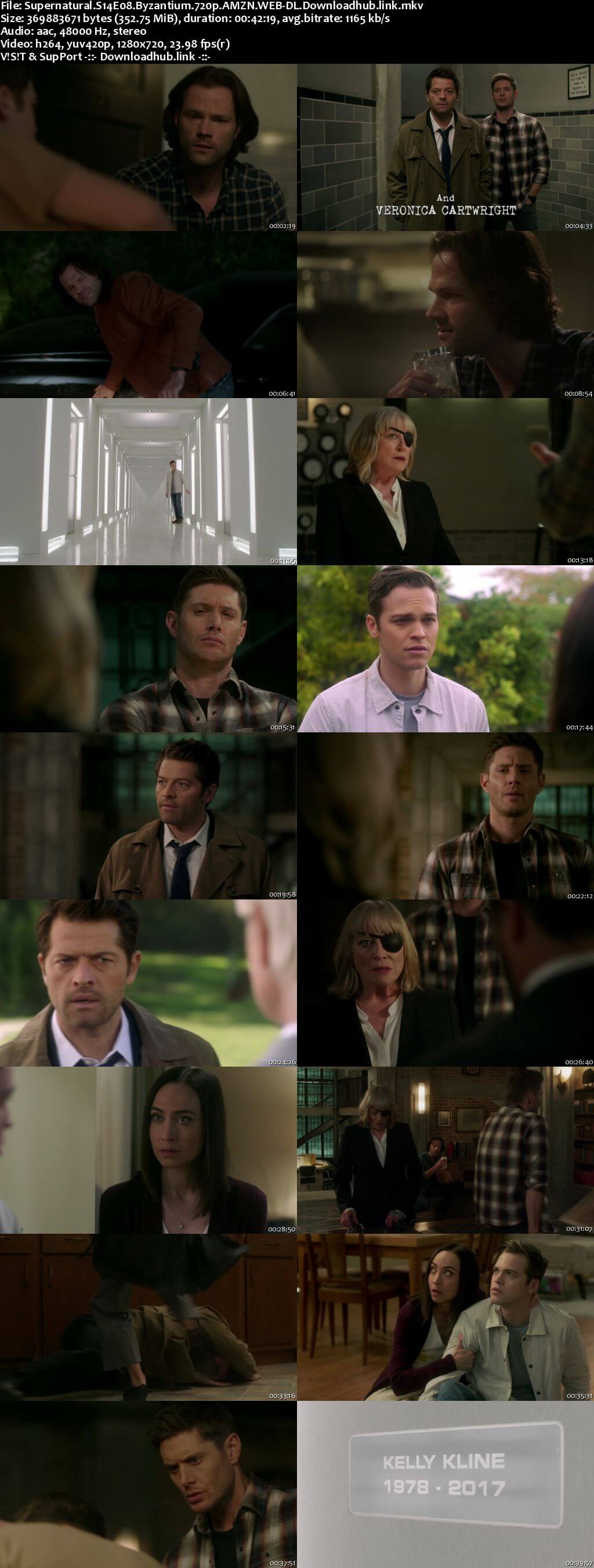 Supernatural S14E08 350MB AMZN Web-DL 720p ESubs