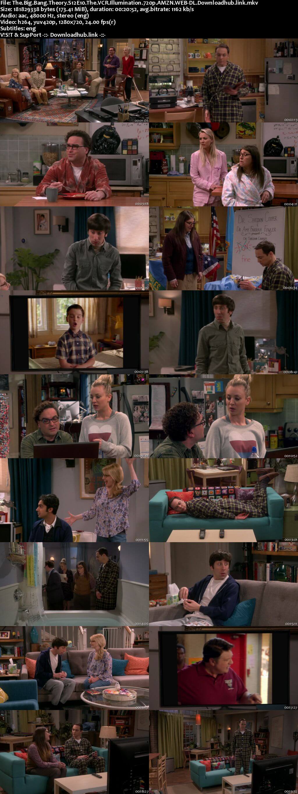 The Big Bang Theory S12E10 170MB AMZN WEB-DL 720p ESubs