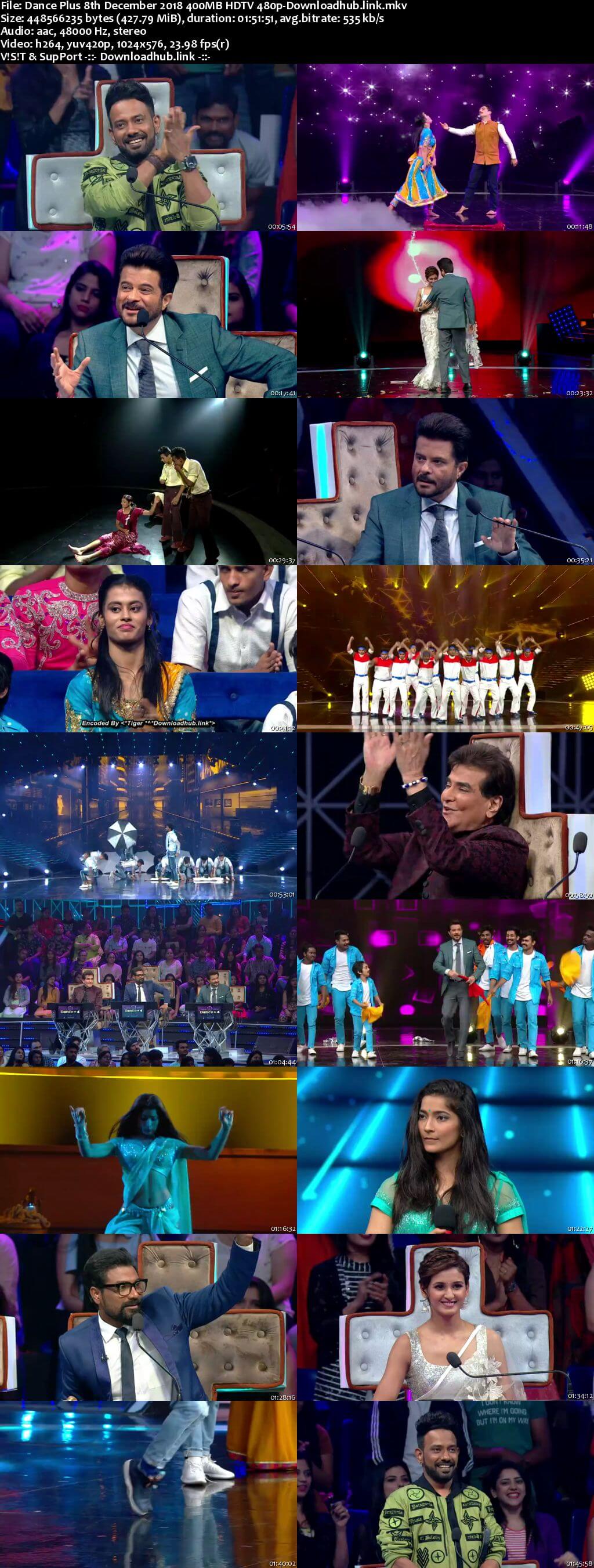 Dance Plus Season 4 08 December 2018 Episode 18 HDTV 480p