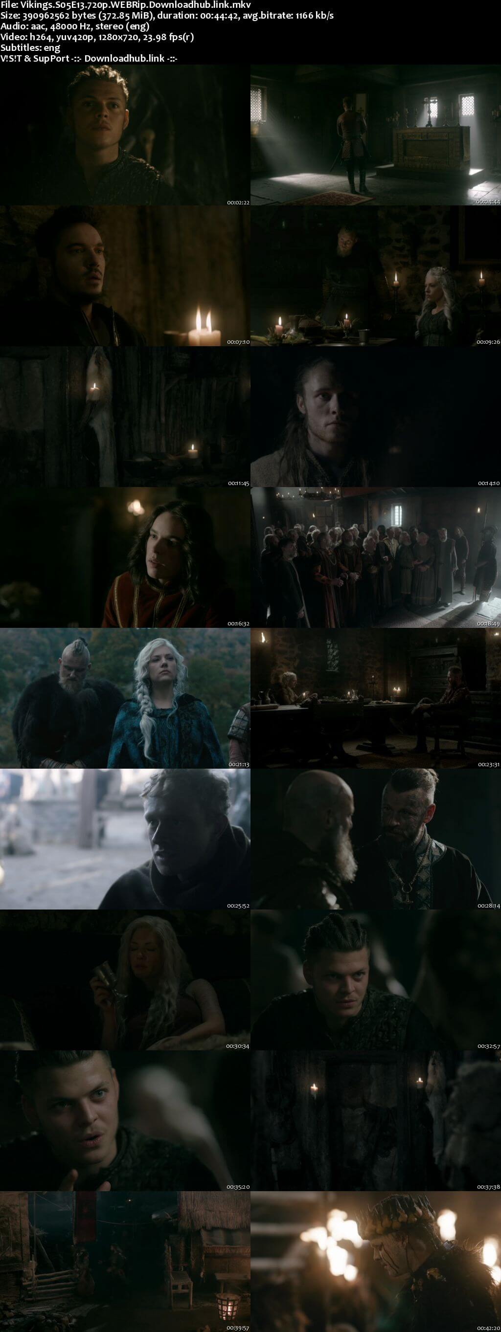 Vikings S05E13 350MB Web-DL 720p ESubs