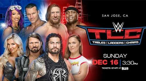 WWE TLC 16th December 2018 Full Show 480p Free Download