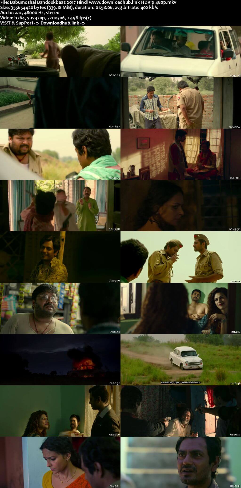 Babumoshai Bandookbaaz 2017 Hindi 300MB HDRip 480p