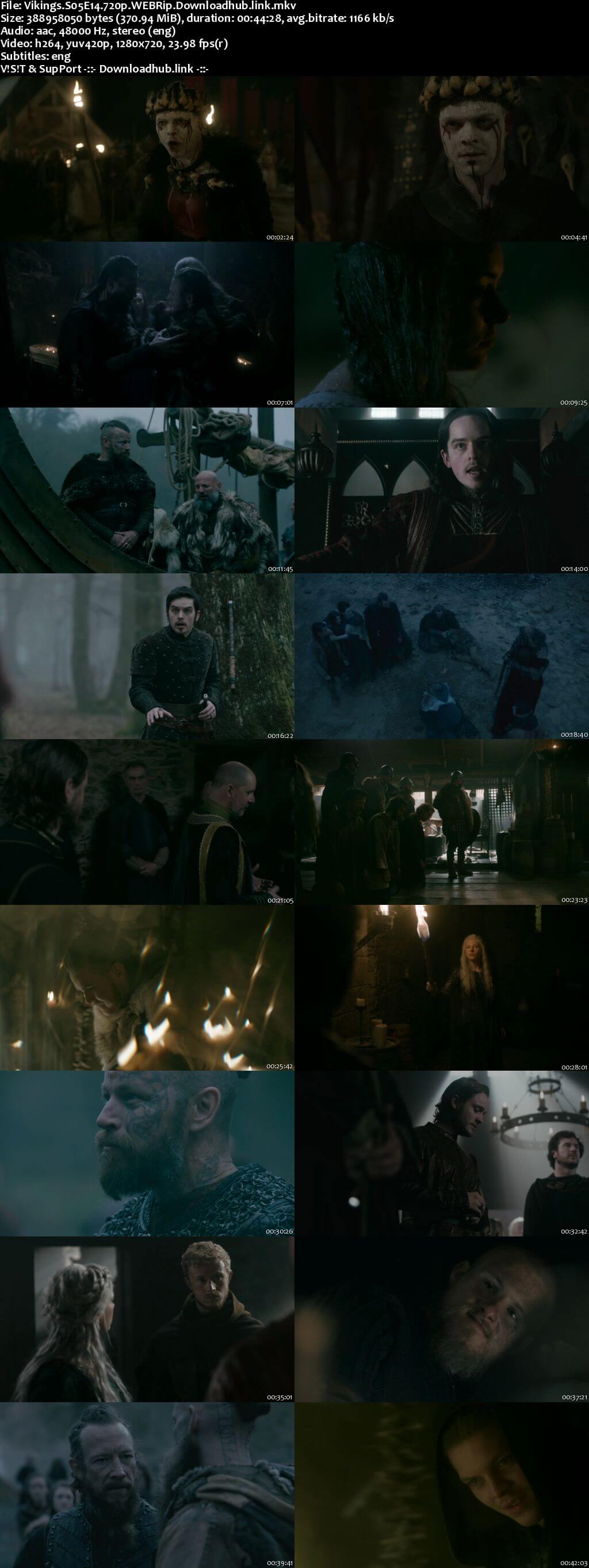 Vikings S05E14 350MB Web-DL 720p ESubs