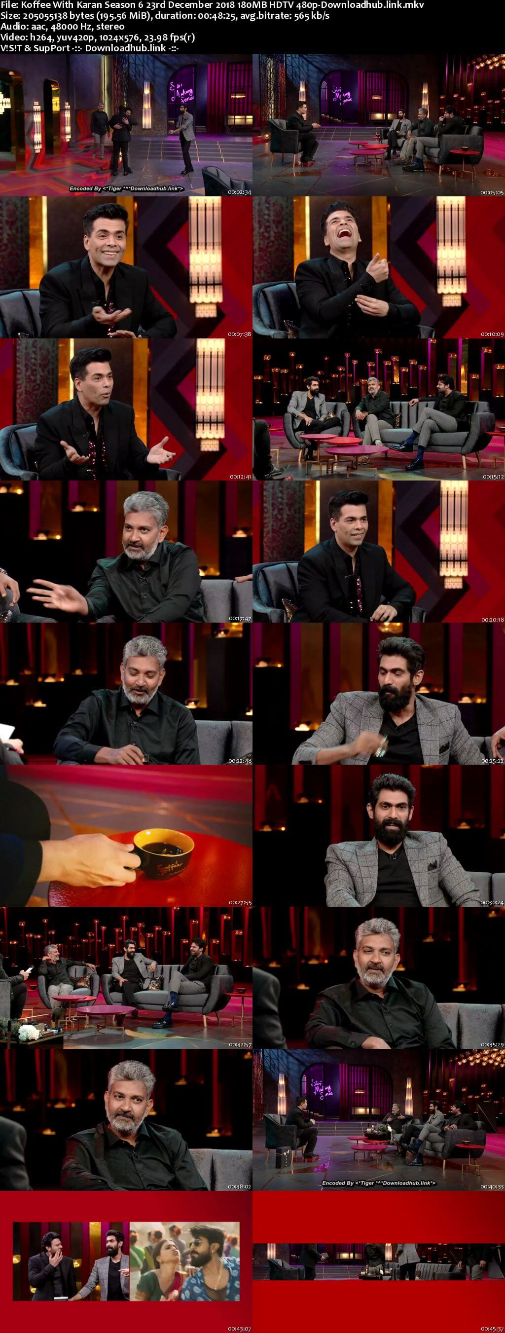 Koffee With Karan 6 24 December 2018 Episode 10 HDTV 480p