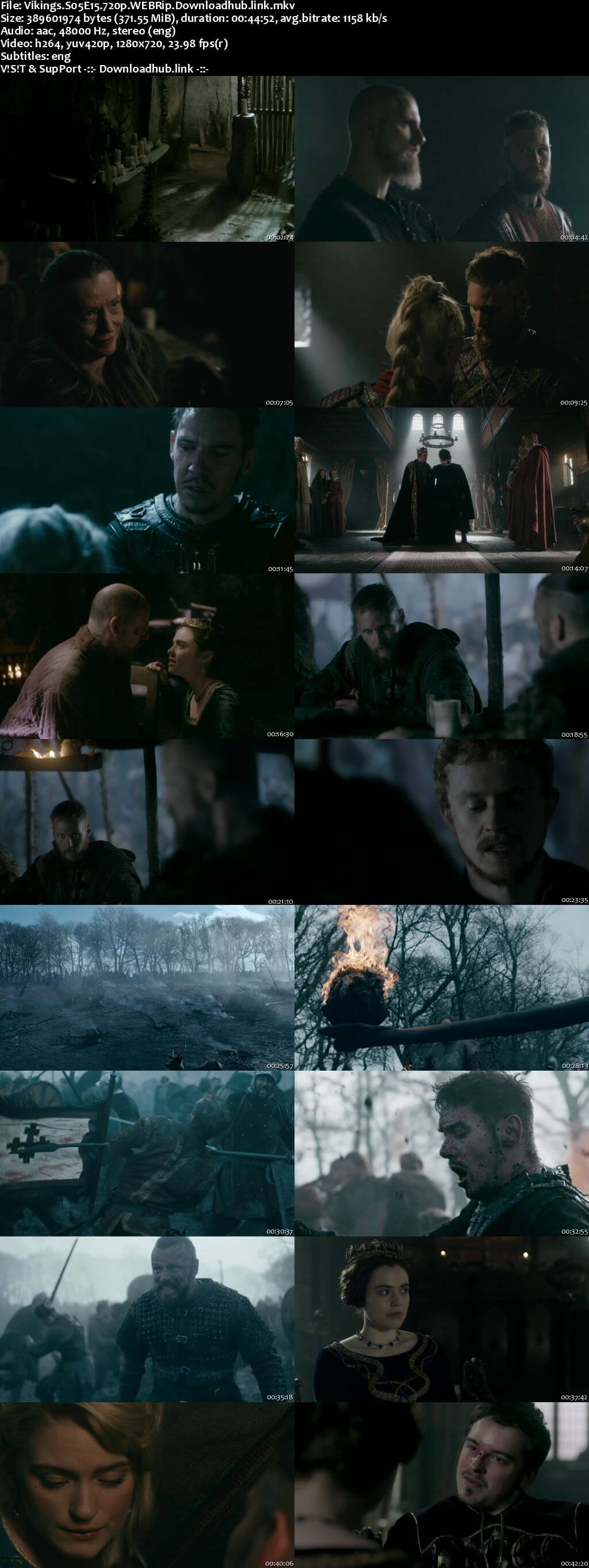 Vikings S05E15 350MB Web-DL 720p ESubs