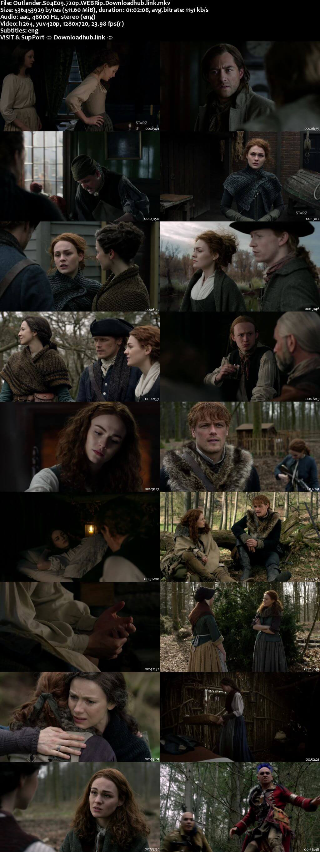 Outlander S04E09 500MB WEBRip 720p ESubs