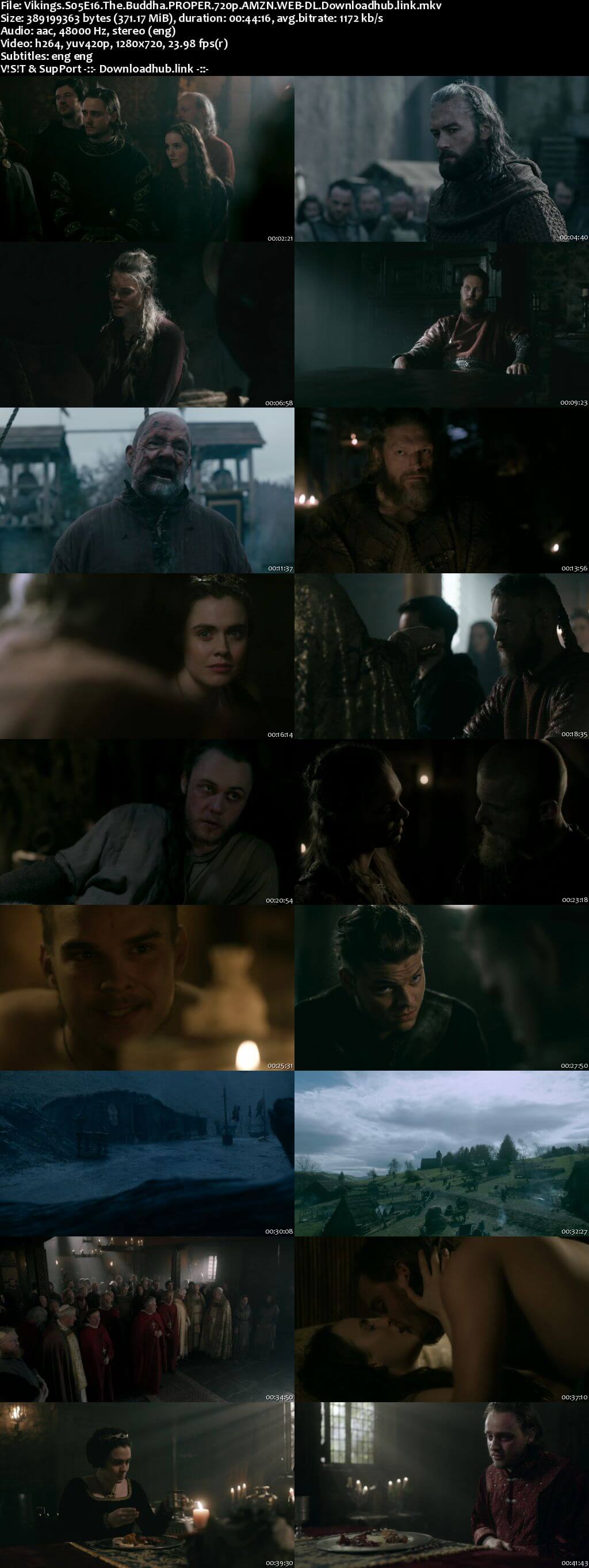 Vikings S05E16 350MB Web-DL 720p ESubs