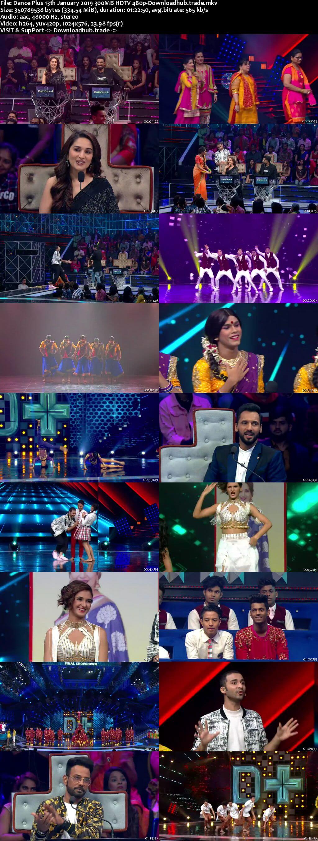 Dance Plus Season 4 13 January 2019 Episode 29 HDTV 480p