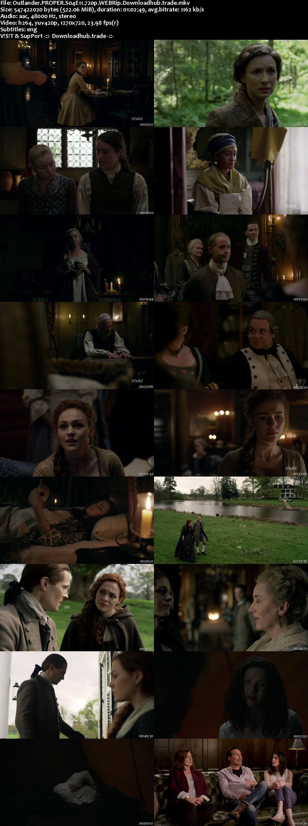 Outlander S04E11 520MB WEBRip 720p ESubs