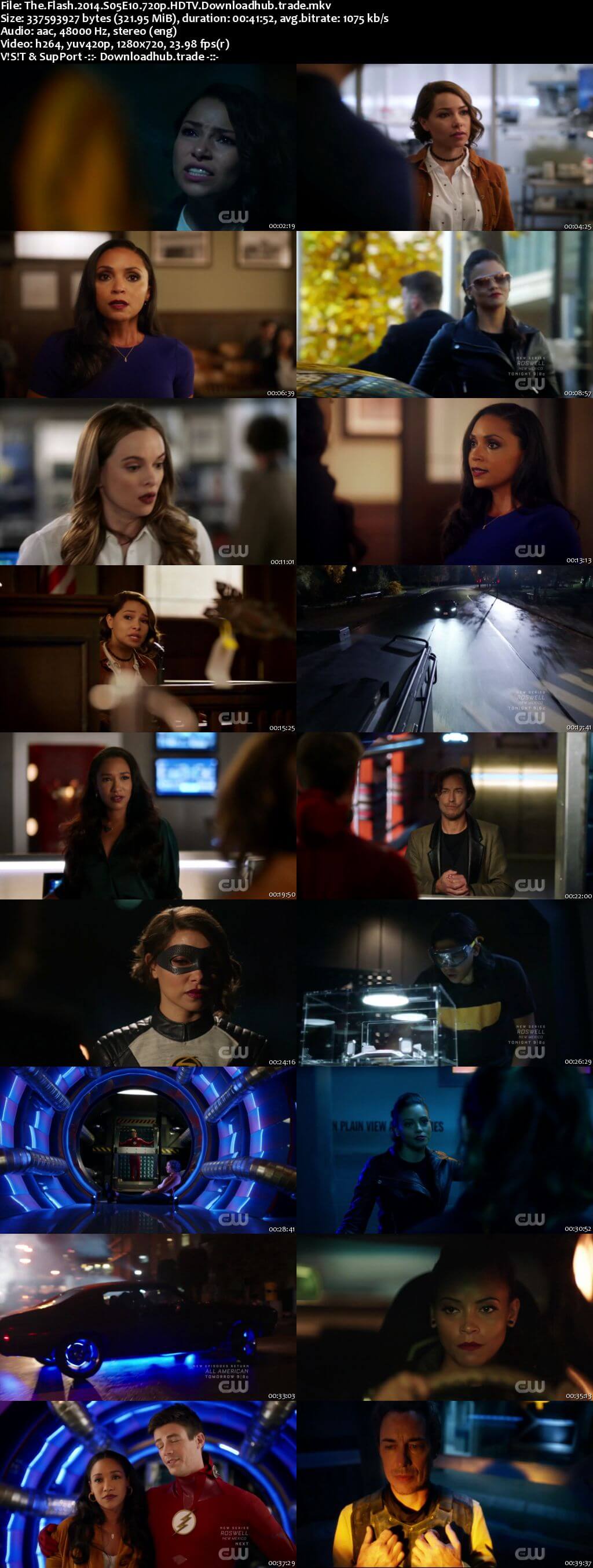 The Flash S05E10 300MB HDTV 720p x264